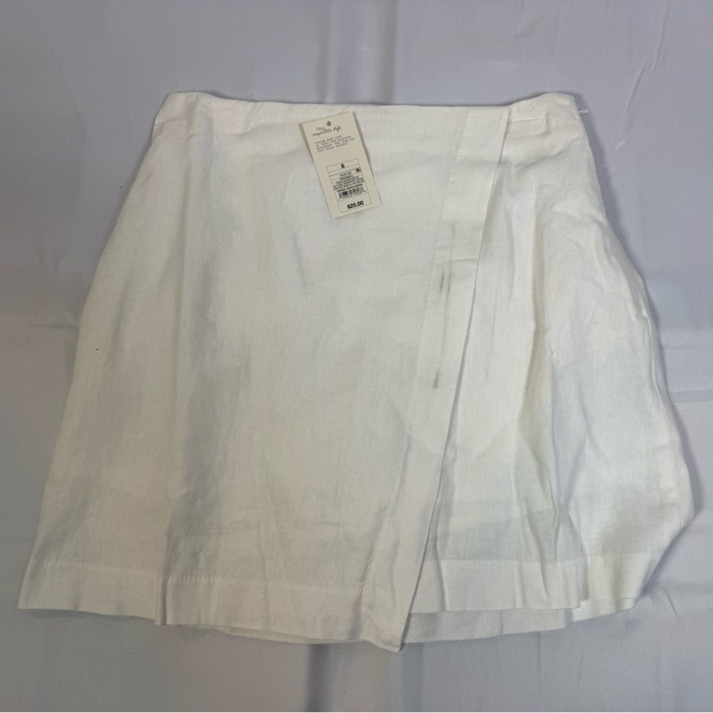 A New Day White Mini Skirt